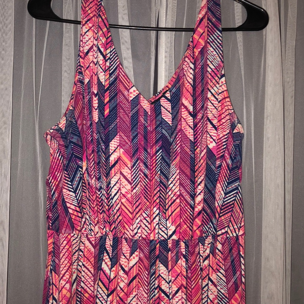 Multi colored maxi